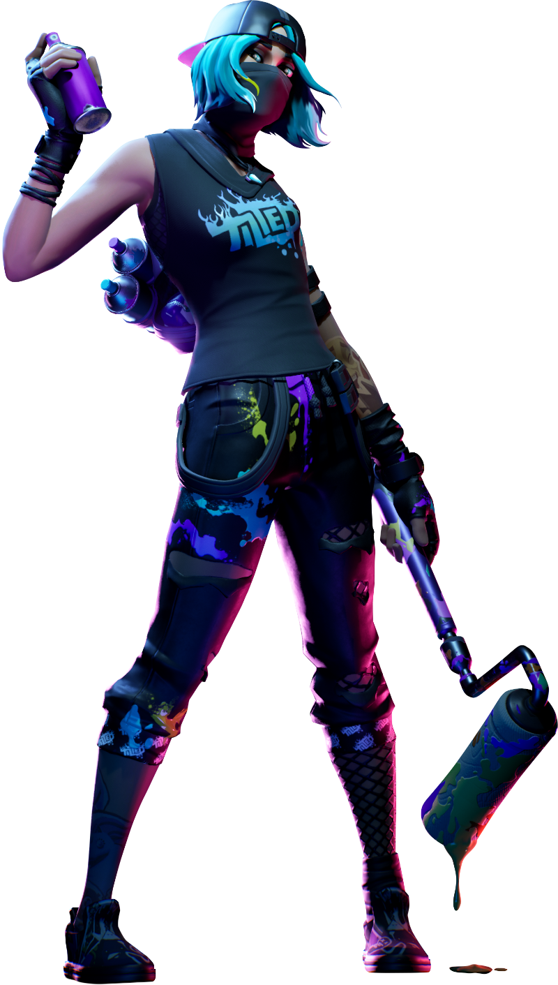 Tilted Teknique.png - Fortnite Season 10 Skin